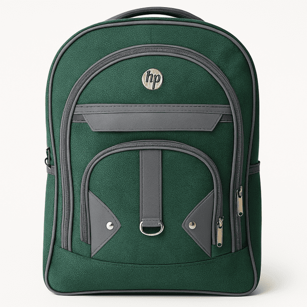HP Premium Green & Grey School and Office Backpack