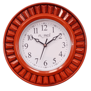 Classic Wooden Look Round Wall Clock