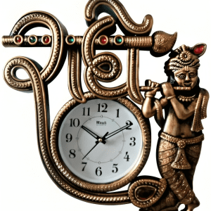 Radha Krishna Decorative Wall Clock