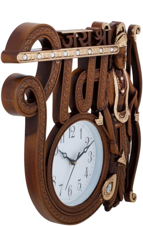 Jai Shree Ram Decorative Wall Clock - Image 2