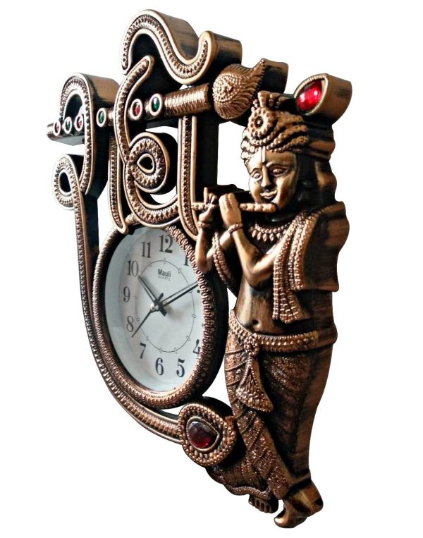 Radha Krishna Decorative Wall Clock - Image 2