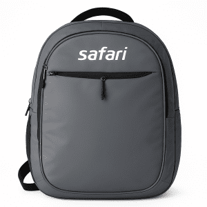 Safari Grey Casual Backpack for Men & Women