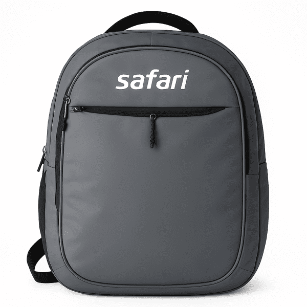 Safari Grey Casual Backpack for Men & Women