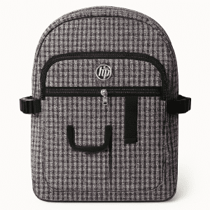 HP Classic Checkered Multi-Utility Backpack for School